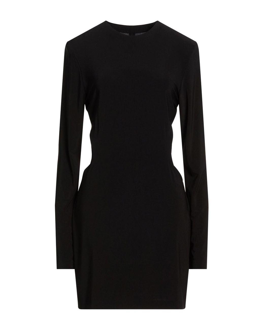 Norma Kamali Black Mini Dress