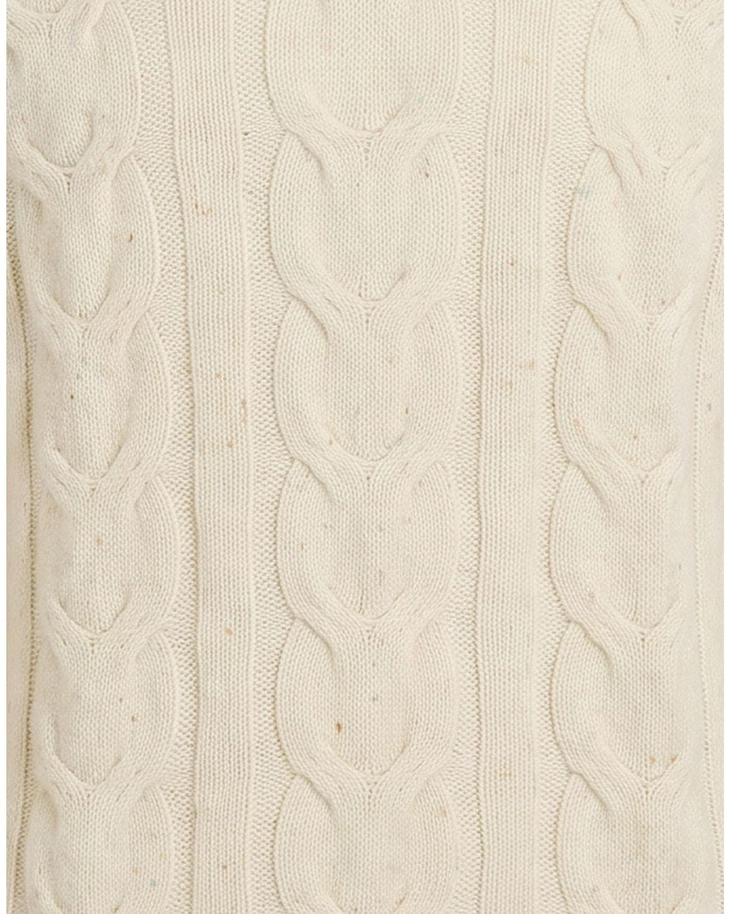 GALLIA White Jumper for men