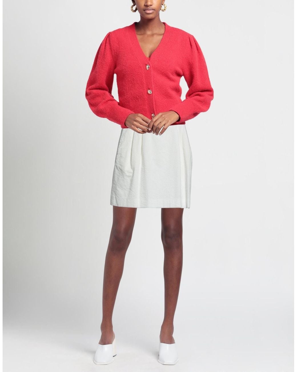 Jucca White Mini Skirt
