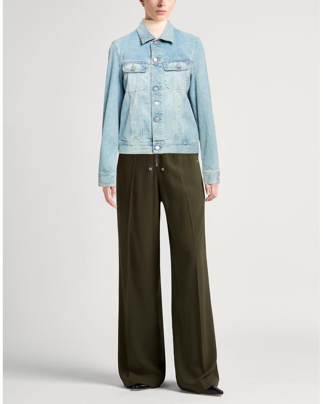 MM6 by Maison Margiela Blue Denim Outerwear Cotton