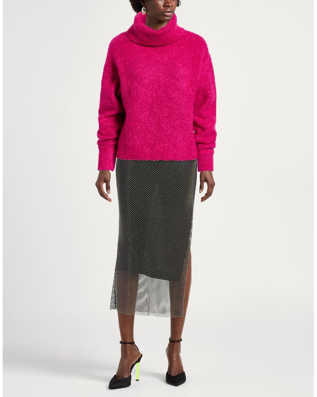 Col Roulé Rrd en coloris Pink