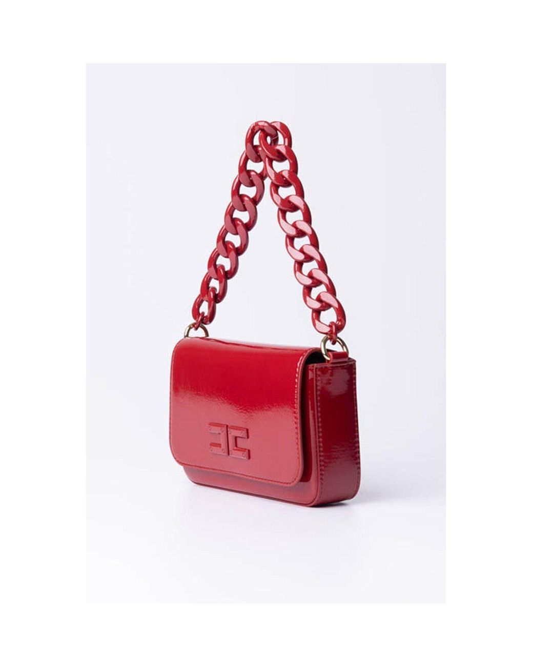 Borsa elisabetta franchi rossa clearance