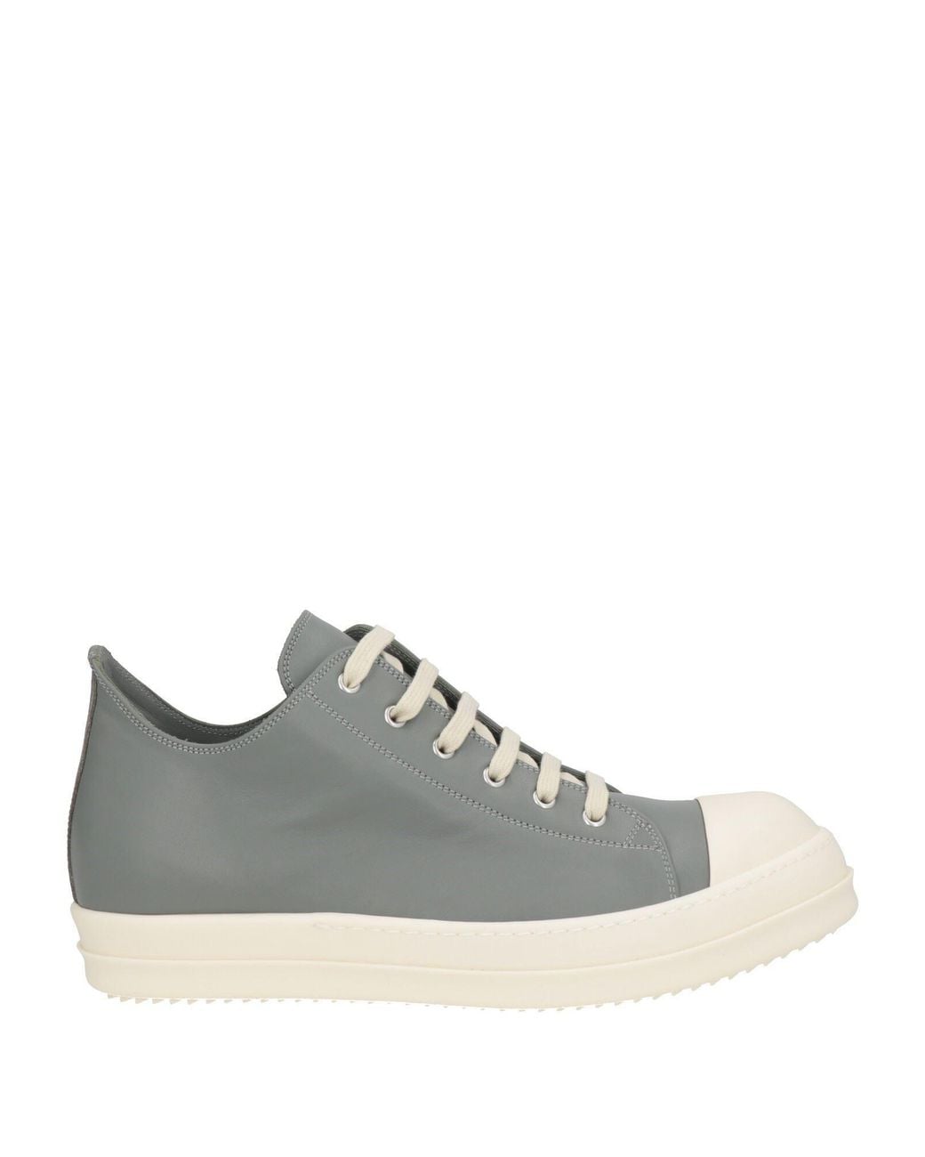Rick Owens Gray Sneakers Leather for men