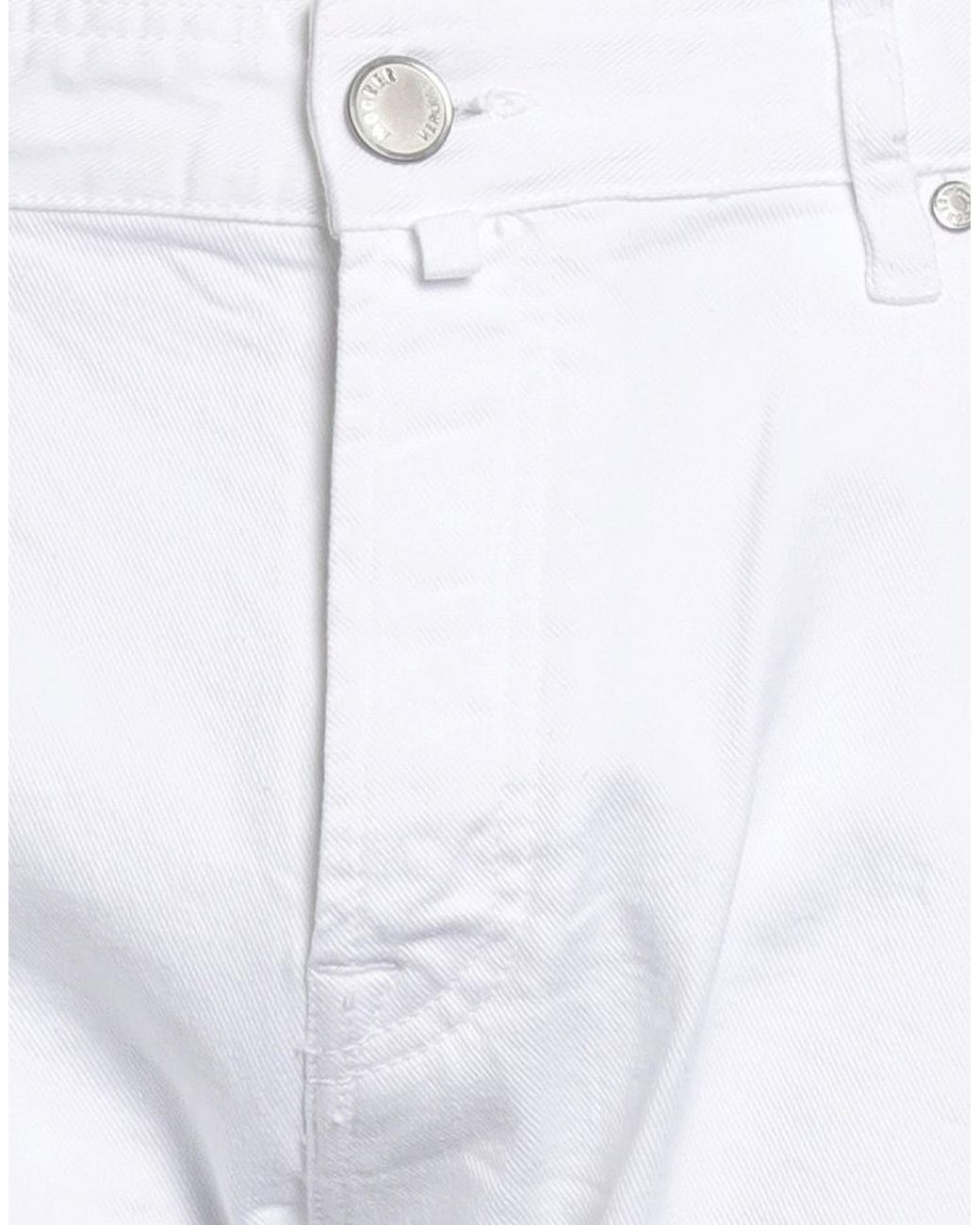 Moorer White Jeans for men