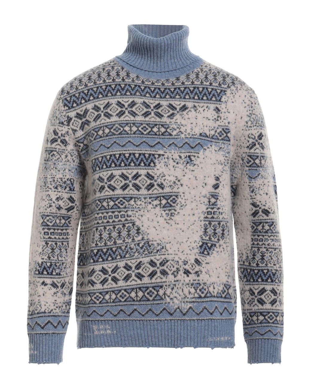 Barena Gray Turtleneck for men