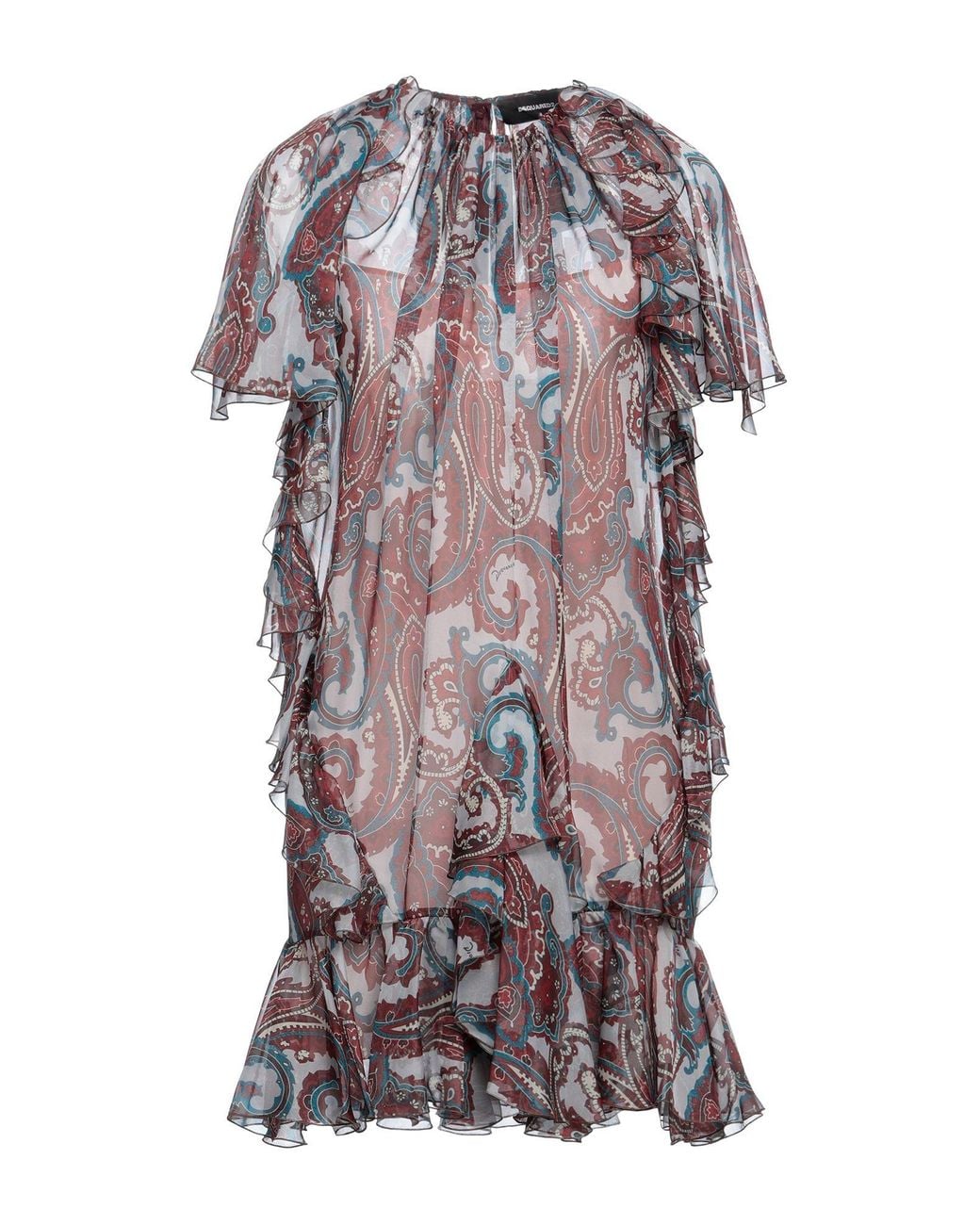 Robe courte DSquared² en coloris Brown