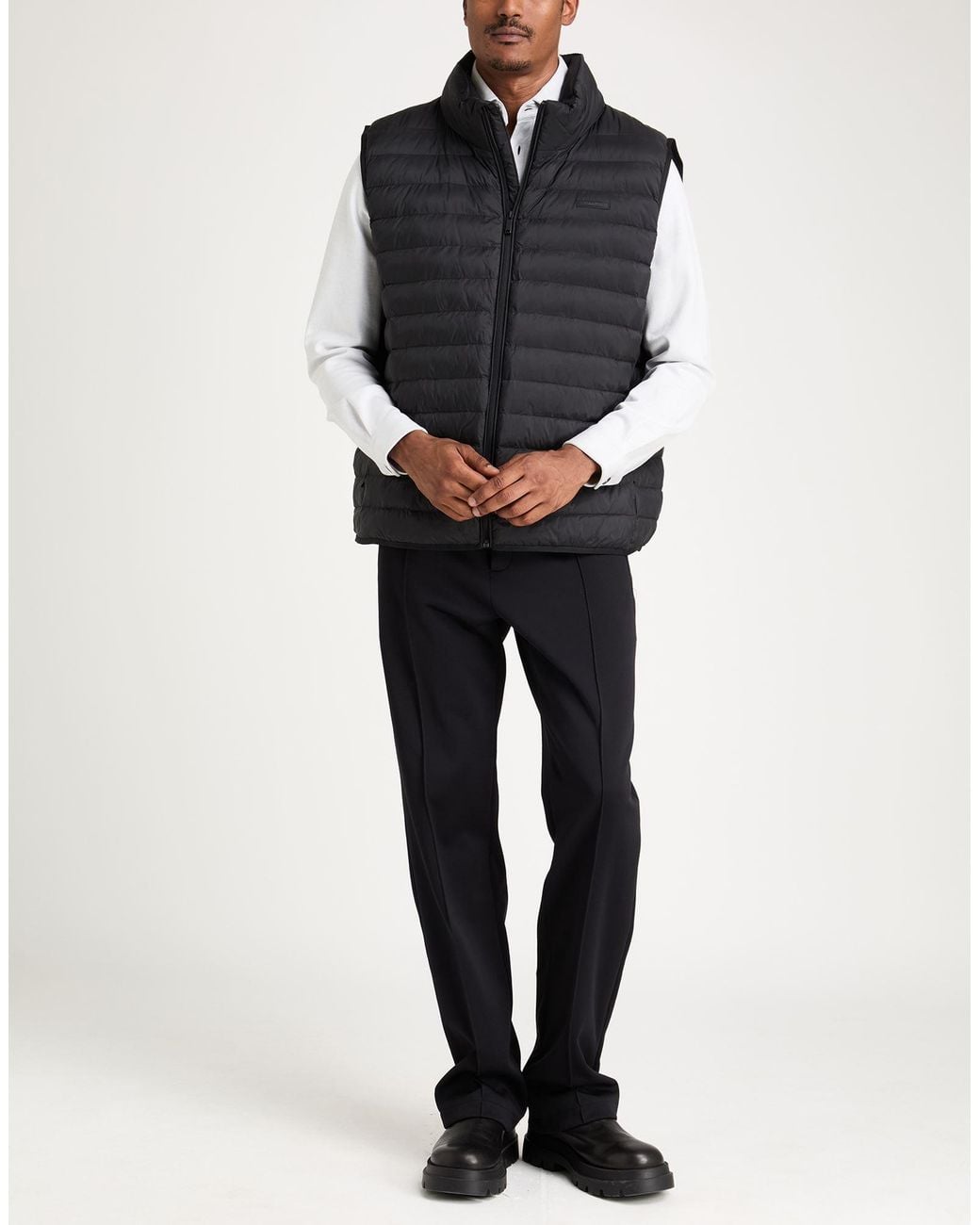 Calvin Klein Black Vest Polyamide for men