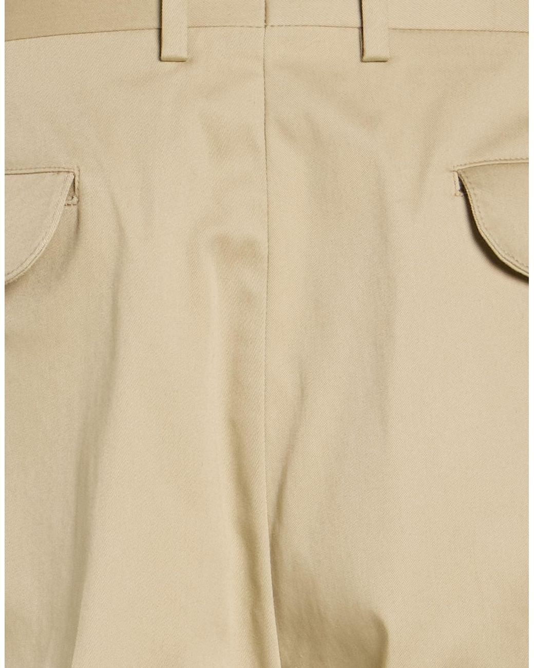 Lardini Natural Pants Cotton, Elastane for men