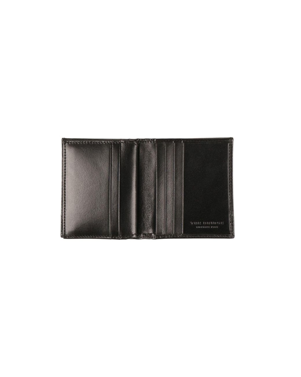 The Bridge Black Wallet for men