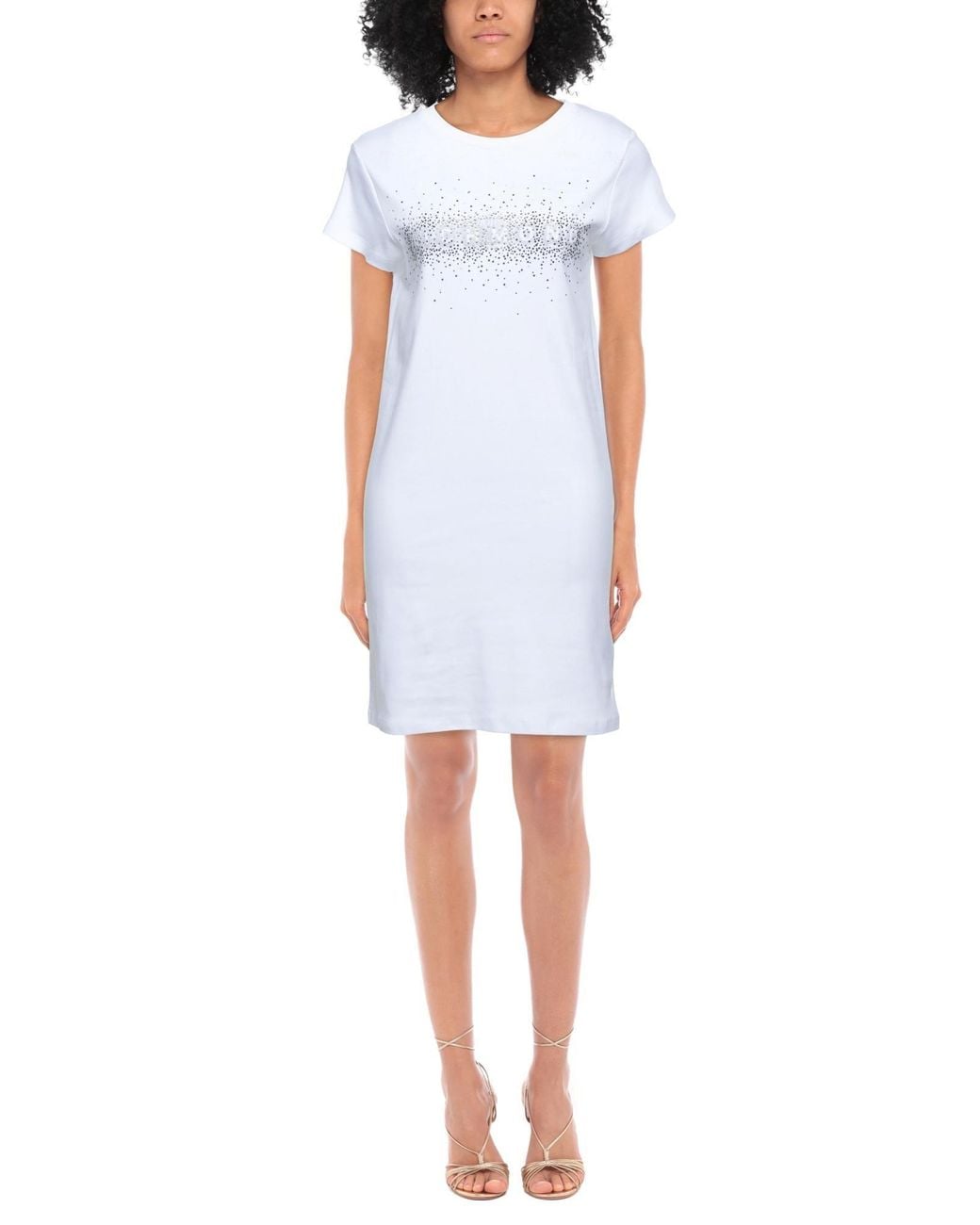 John Richmond Blue Short Dress
