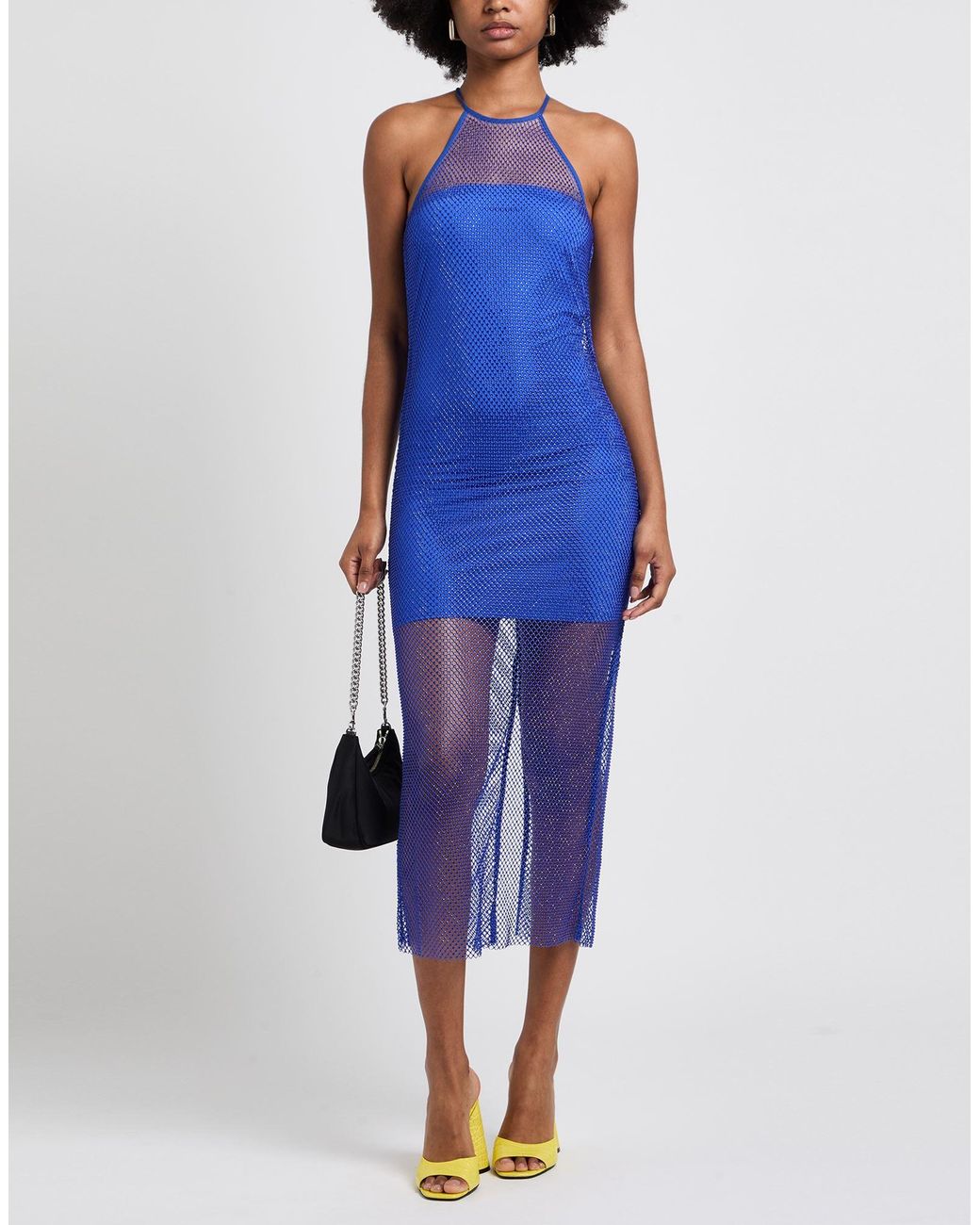 Patrizia Pepe Blue Midi Dress