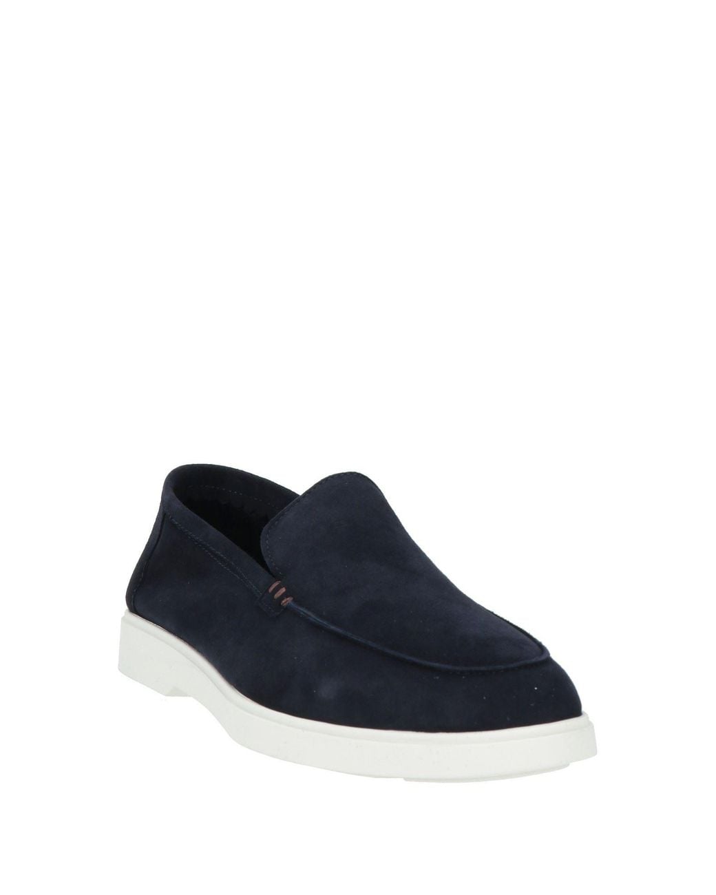 Fabiano Ricci Blue Midnight Loafers Leather