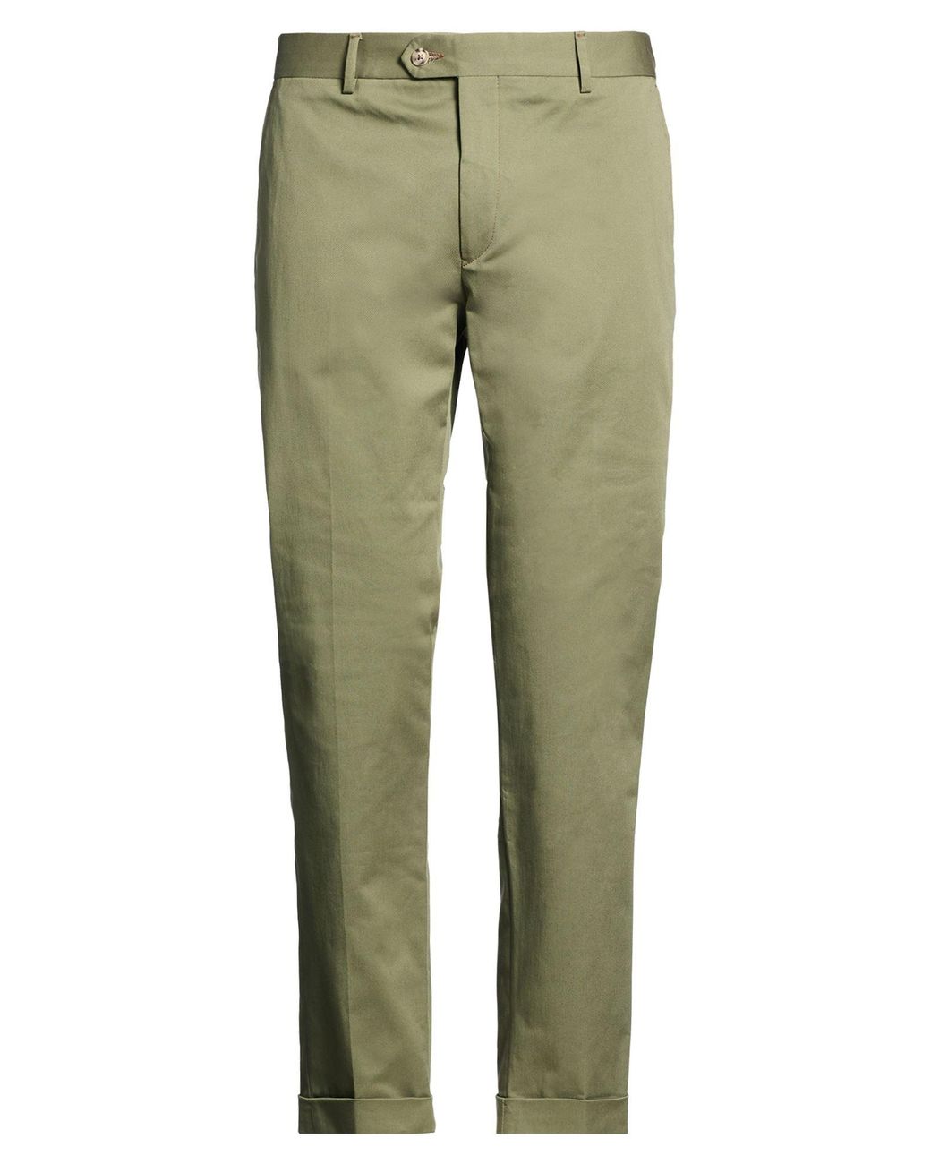 Massimo Rebecchi Green Trouser for men
