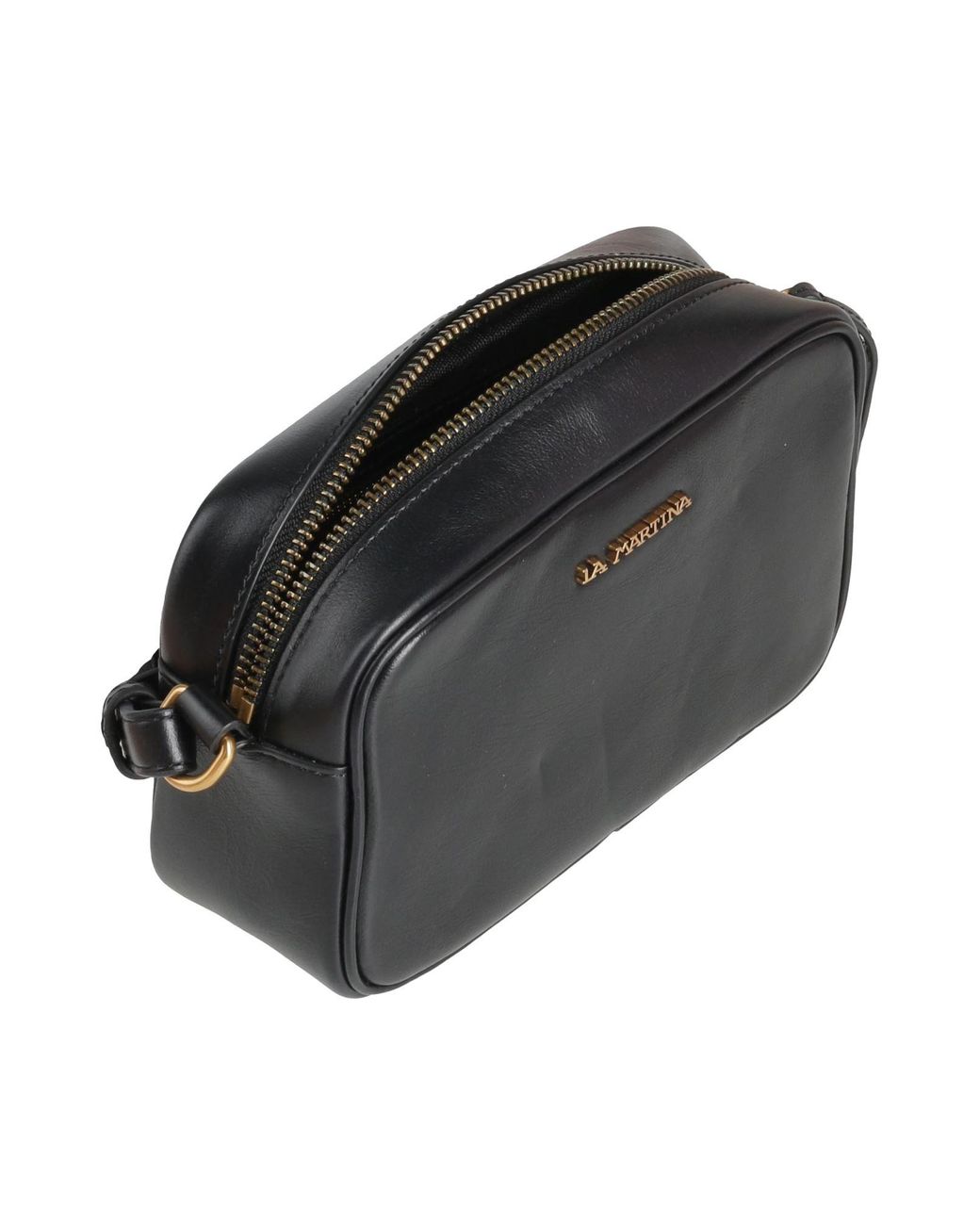 La Martina Black Cross-Body Bag