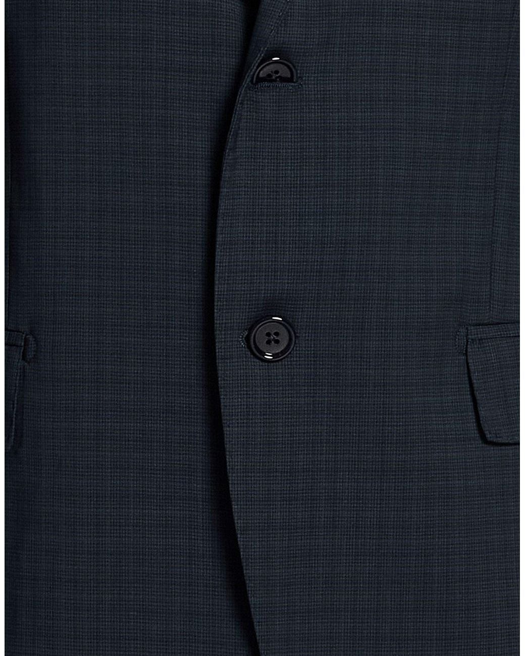 Exte Blue Blazer Wool for men