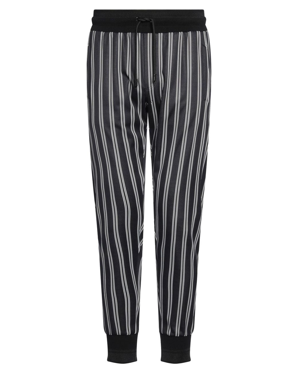 Dolce & Gabbana Gray Pants Polyamide, Elastane, Cotton for men