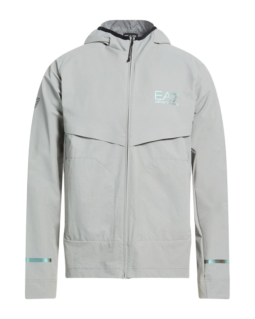 EA7 Gray Jackets for men