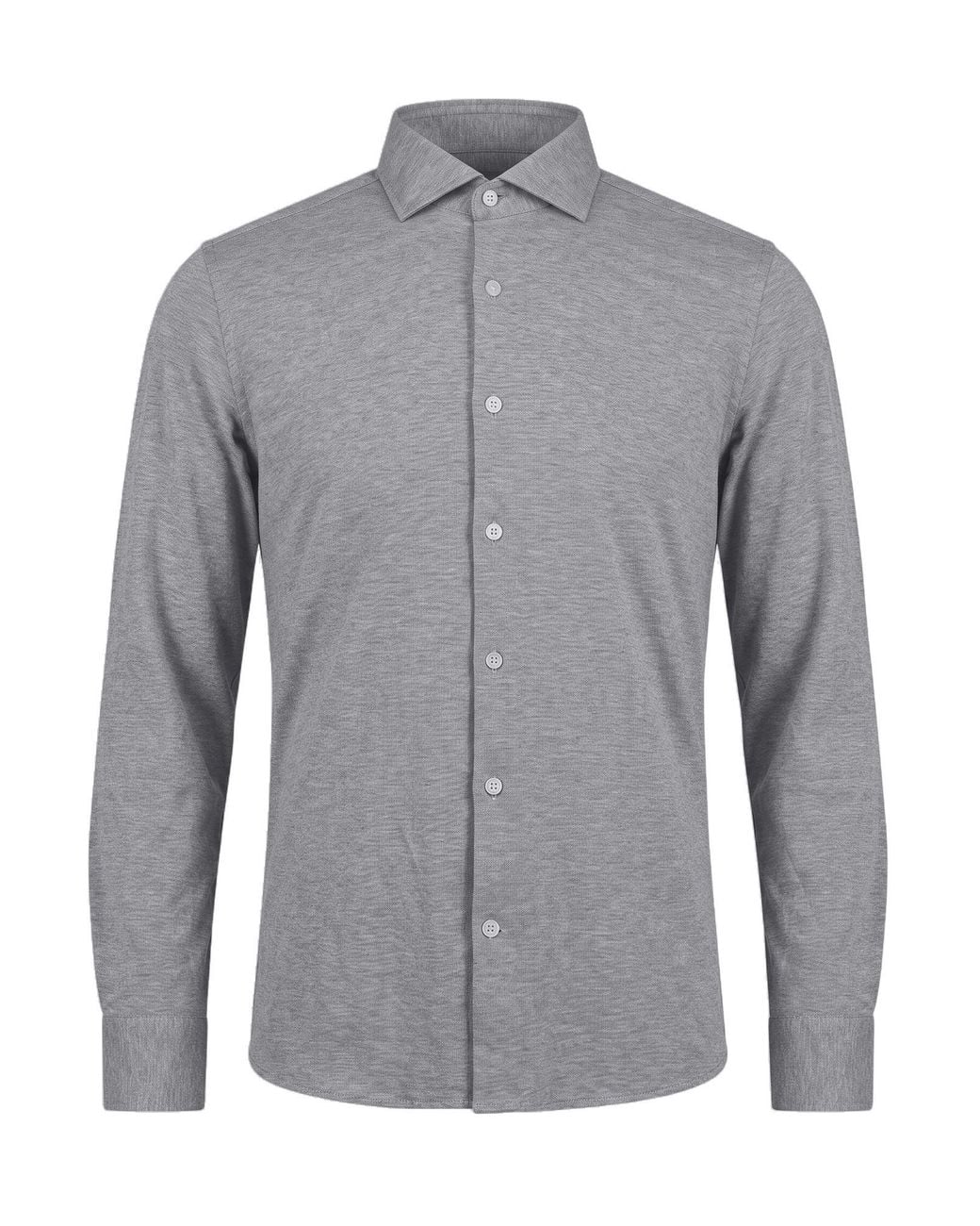 Sonrisa Gray Shirt Cotton for men