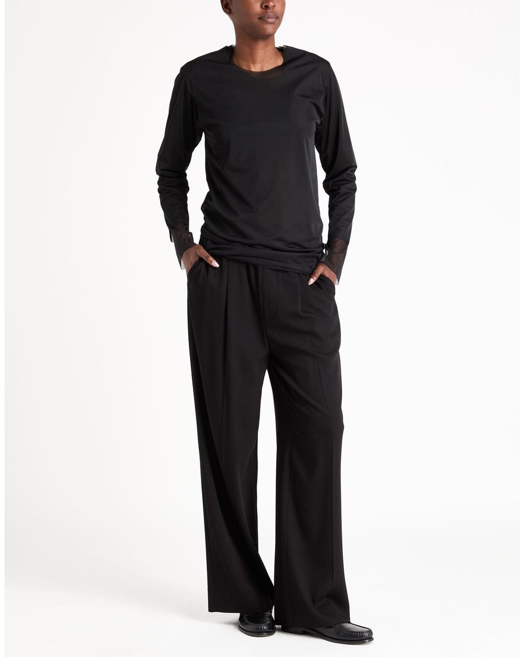 Top Comme des Garçons de color Black