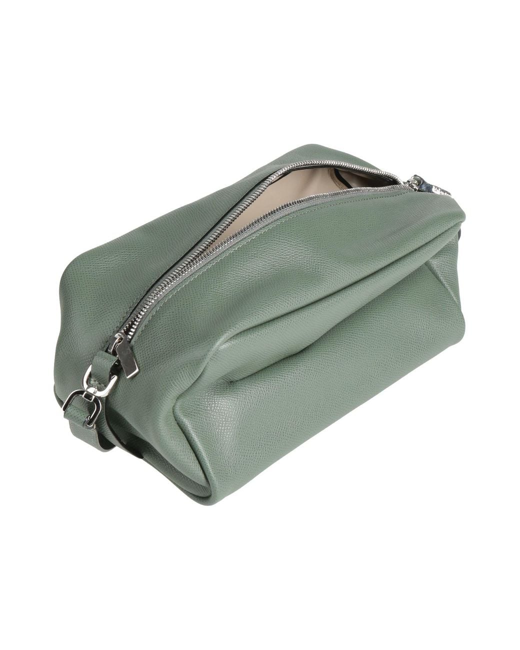Valextra Green Cross-Body Bag Leather