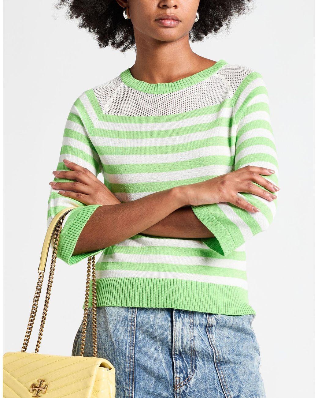 CROCHÈ Green Sweater Viscose