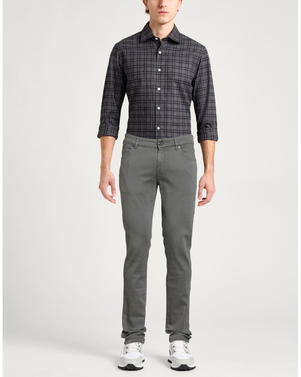 PT Torino Gray Trouser for men