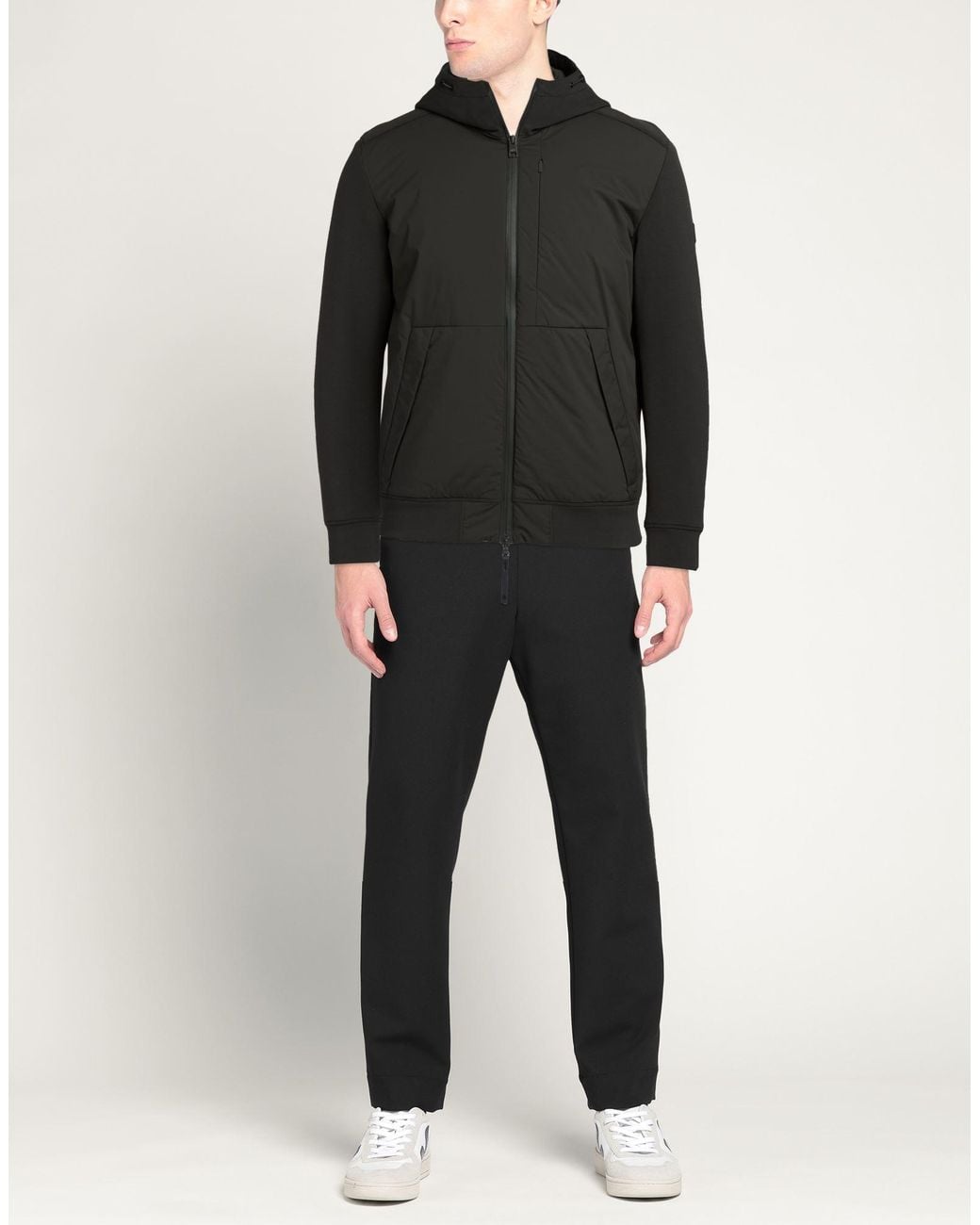 DUNO Black Jacket for men