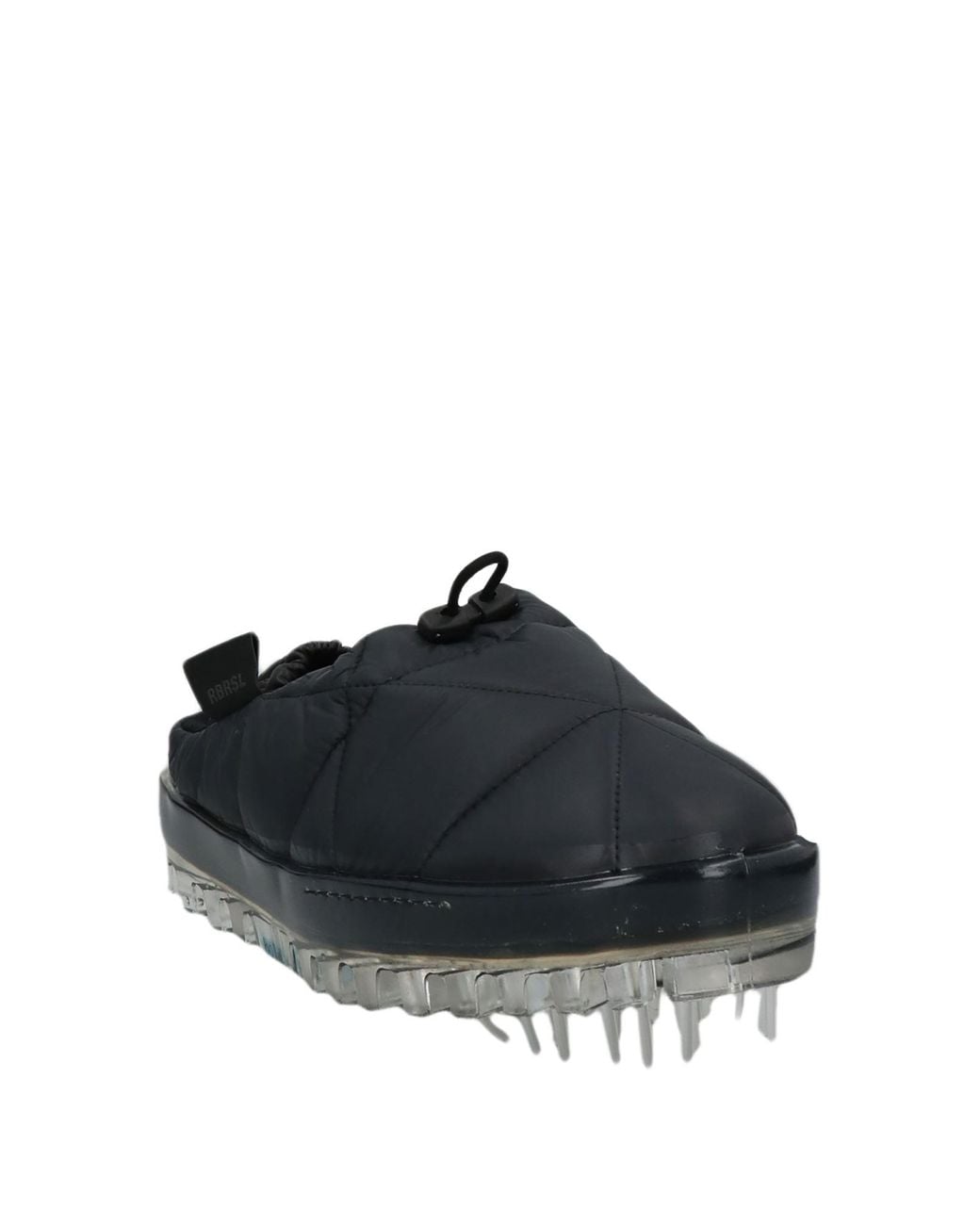 RBRSL RUBBER SOUL Black Loafers Textile Fibers