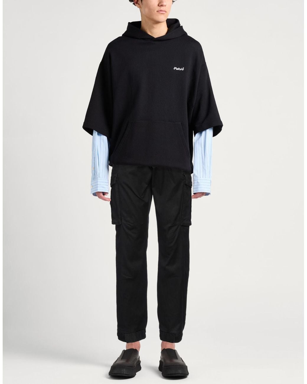 DSquared² Black Pants Cotton, Elastane for men
