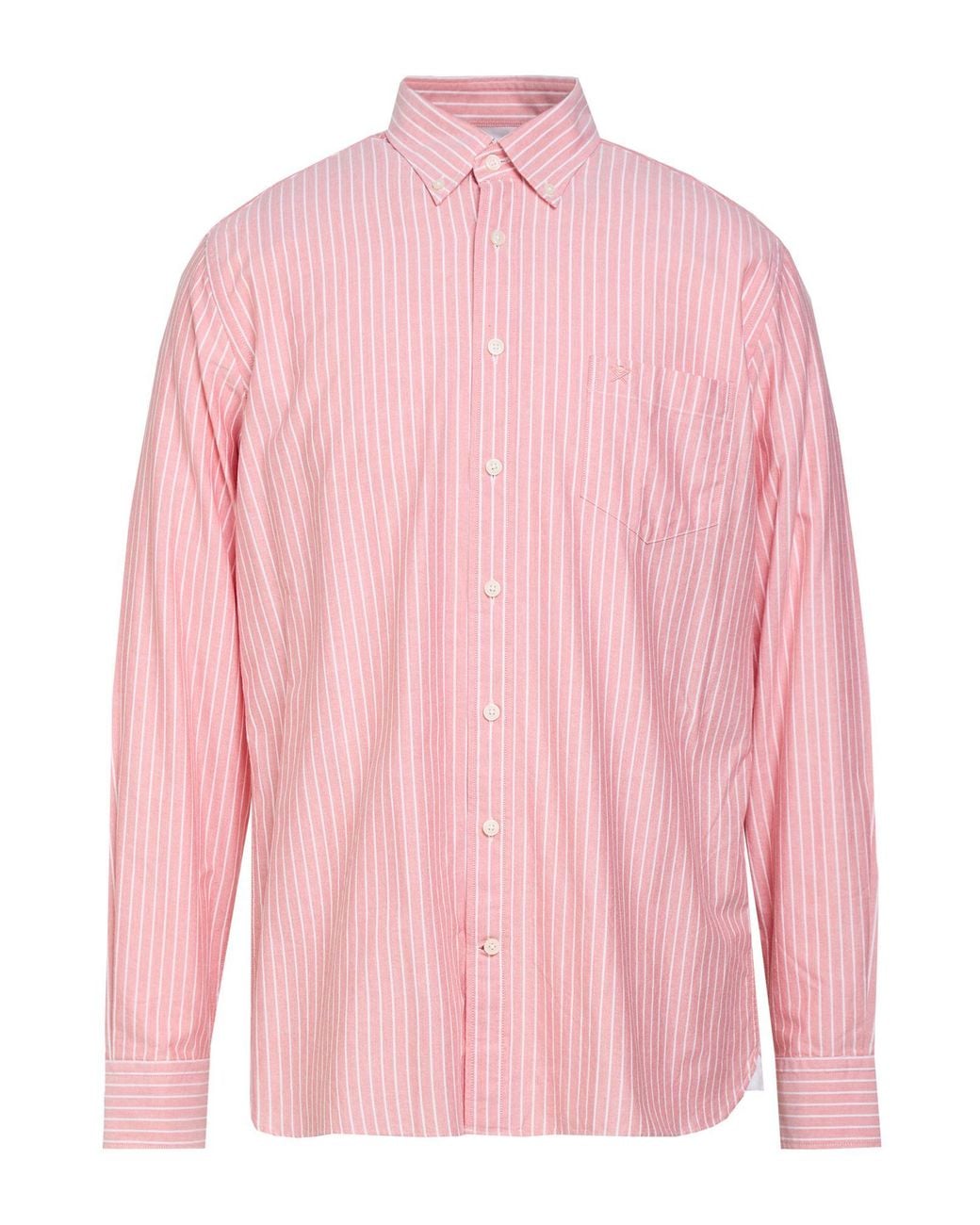 Hackett Pink Shirt Cotton for men