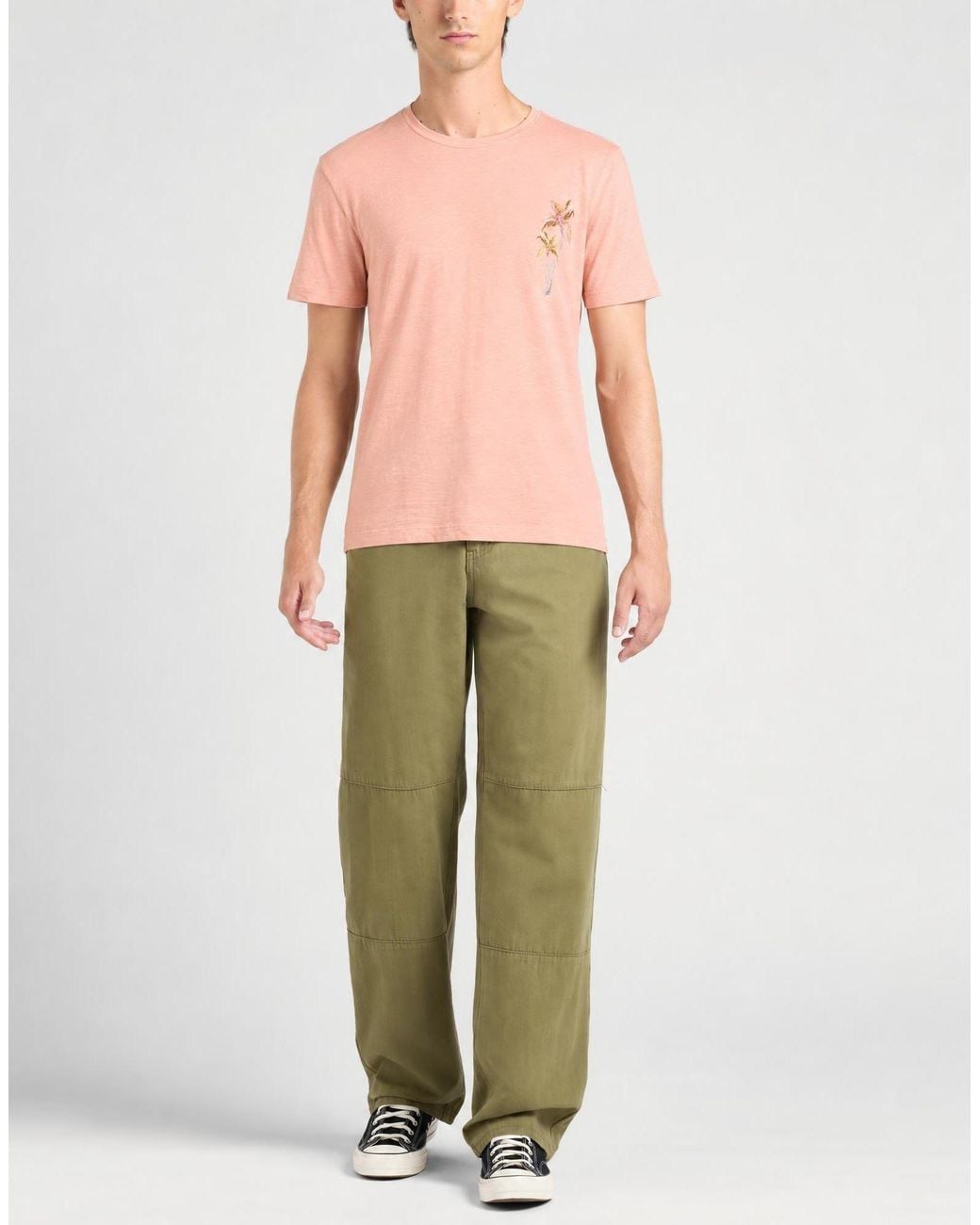 Jacob Cohen Pink T-Shirt Cotton, Linen for men
