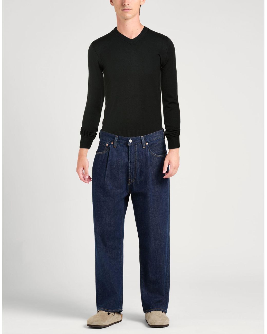 Alpha Studio Black Jumper for men