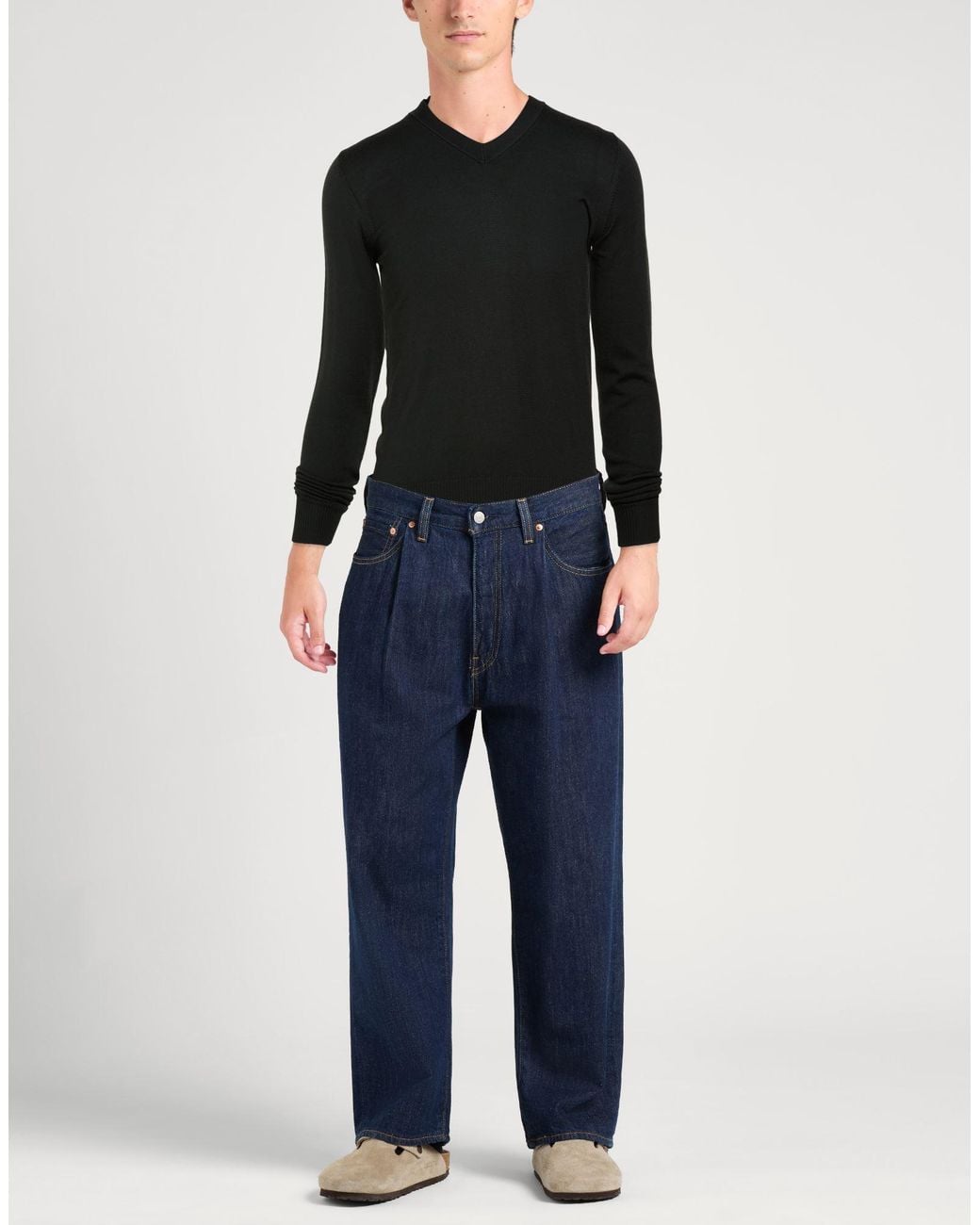 Pullover Alpha Studio pour homme en coloris Black