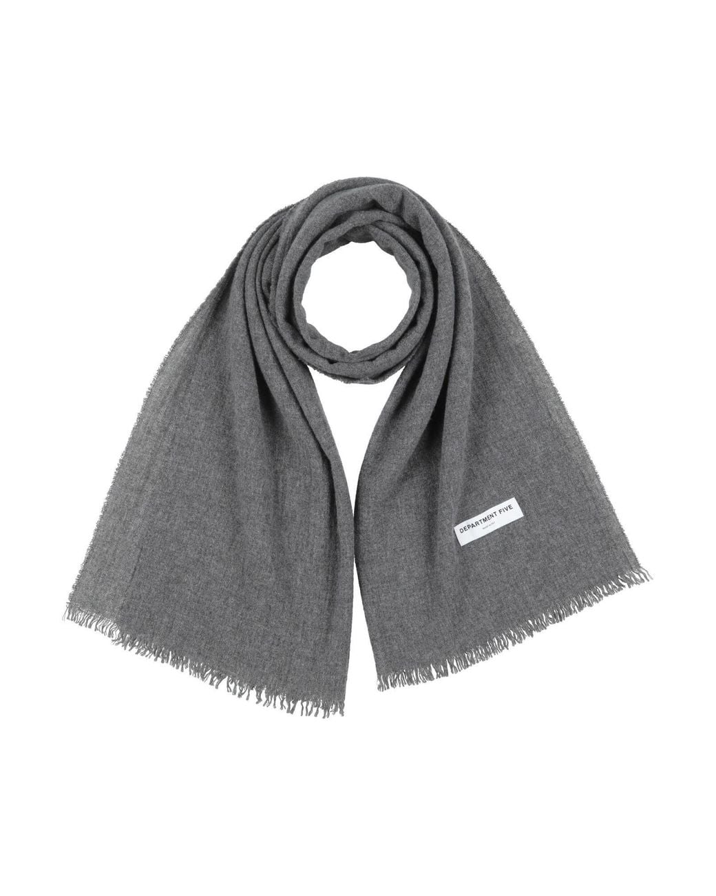 Department 5 Gray Scarf Wool