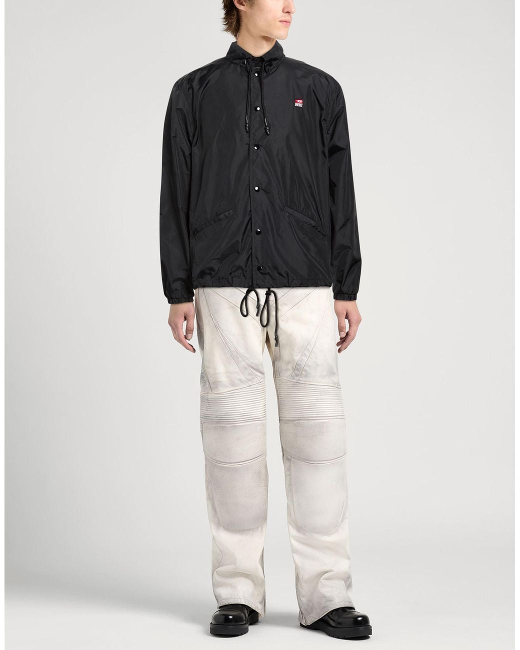 DIESEL Black Jacket for men