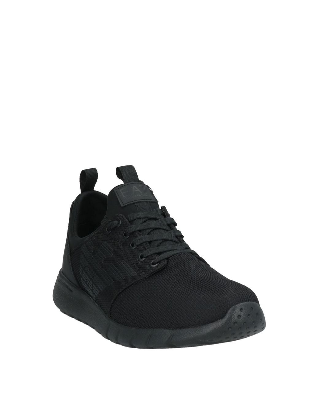 EA7 Black Trainers for men