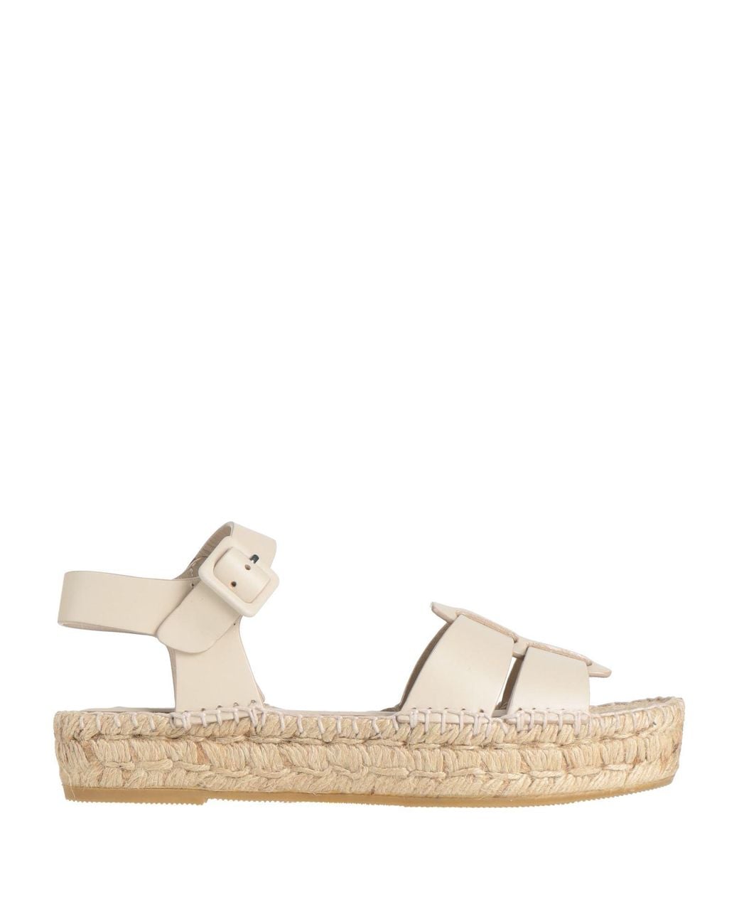 Paloma Barceló Natural Espadrilles Cowhide