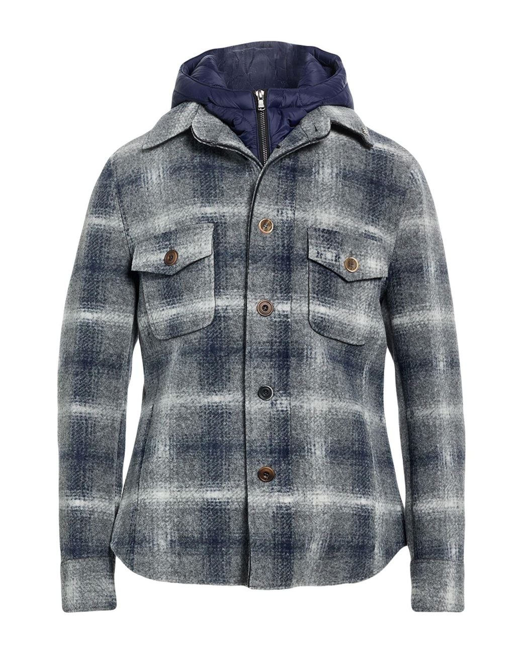 Bob Blue Jacket Polyester, Acrylic, Virgin Wool, Elastane for men