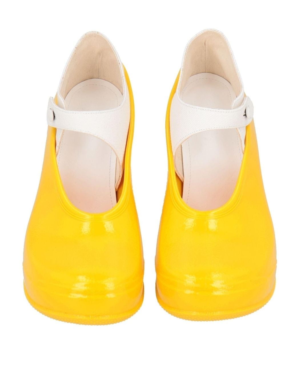 Maison Margiela Yellow Two-Tone Courts