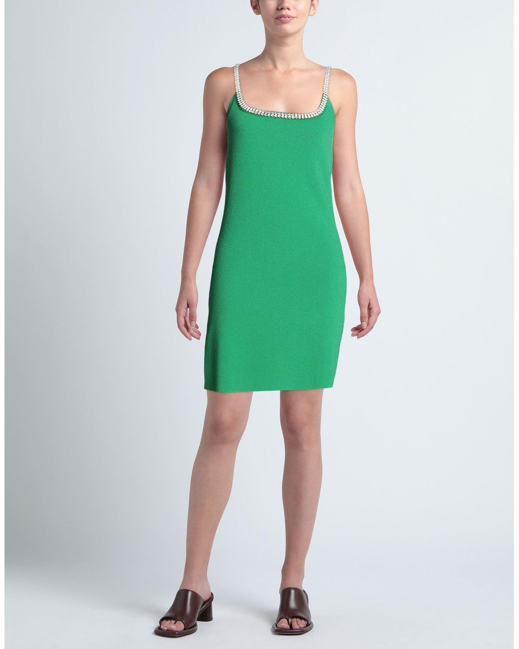 Rabanne Green Mini Dress