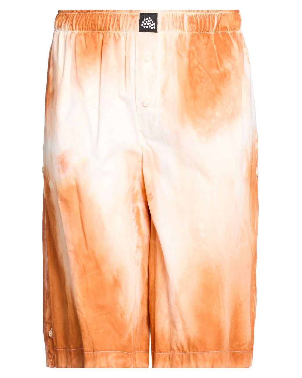 FEDERICO CINA Orange Shorts & Bermuda Shorts for men