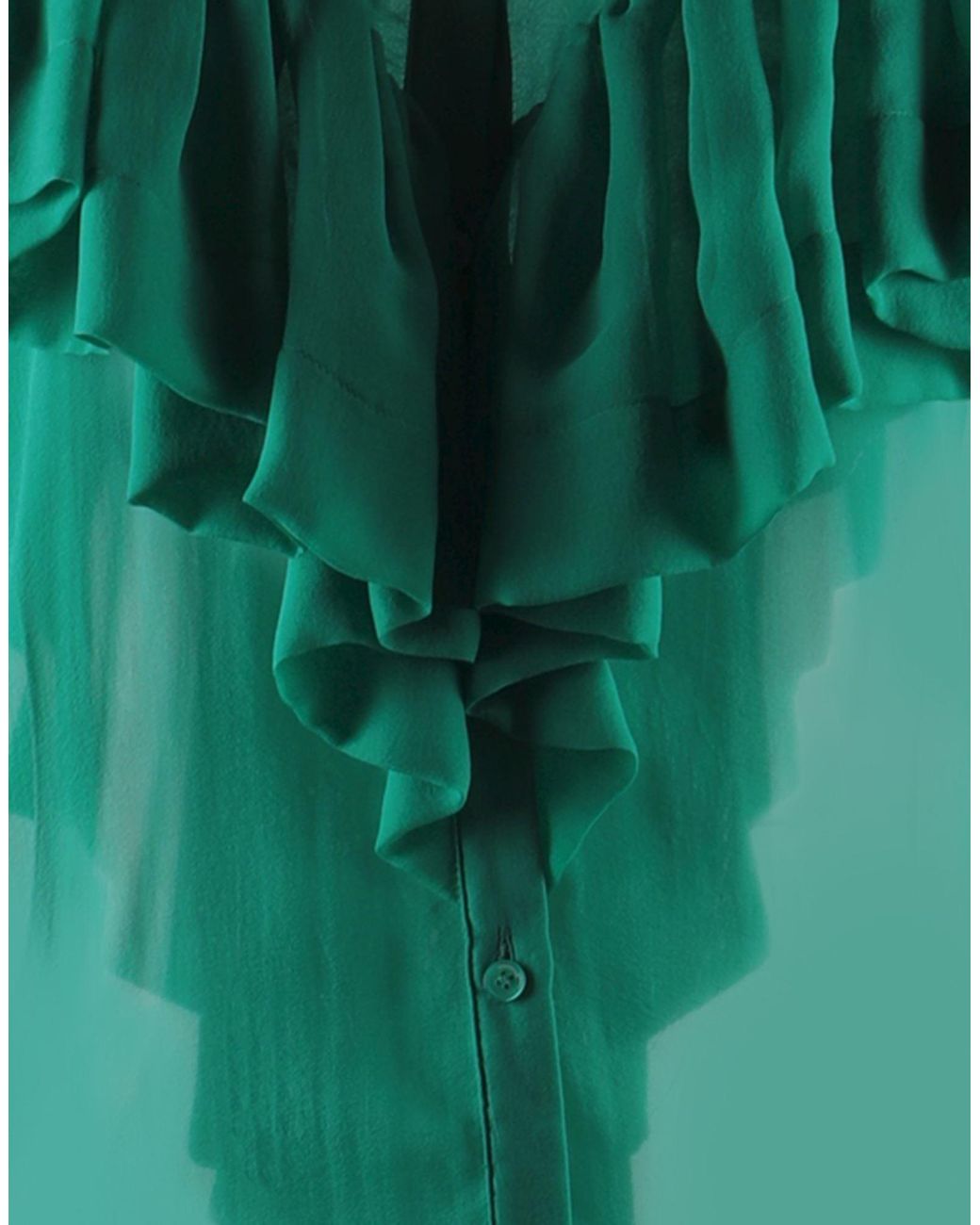 Rochas Green Shirt