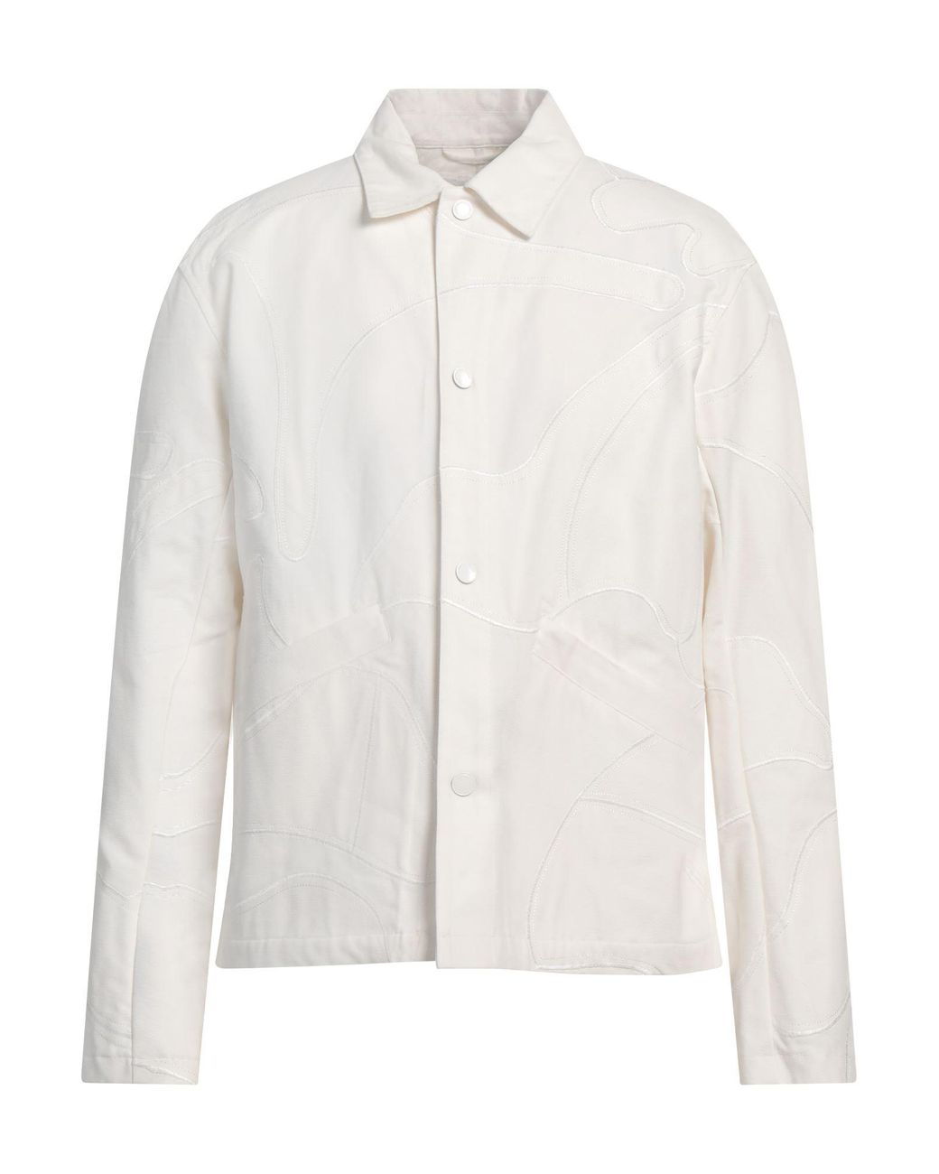 Emporio Armani White Denim Outerwear for men
