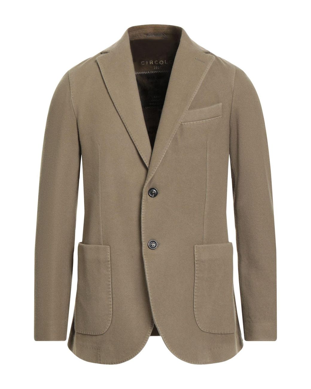 Circolo 1901 Green Blazer Virgin Wool for men