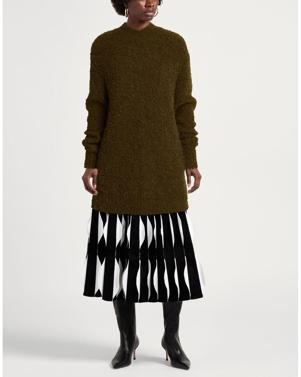 GIUSEPPE DI MORABITO Green Turtleneck