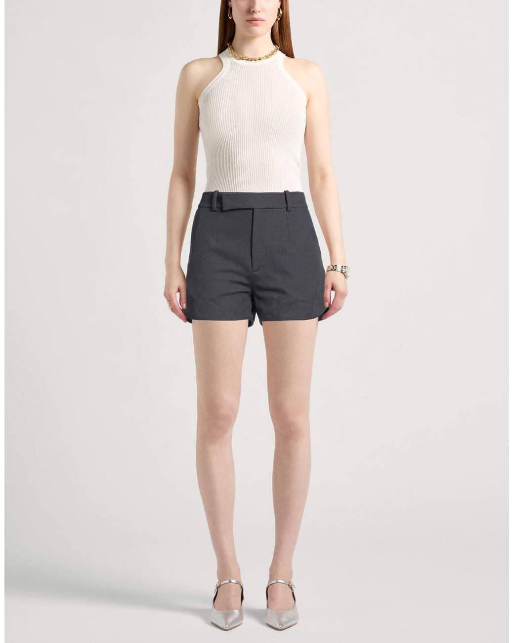 Dior Gray Shorts & Bermuda Shorts