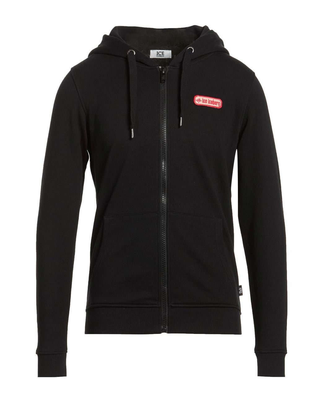 Ice Iceberg Black Sweatshirt Cotton for men