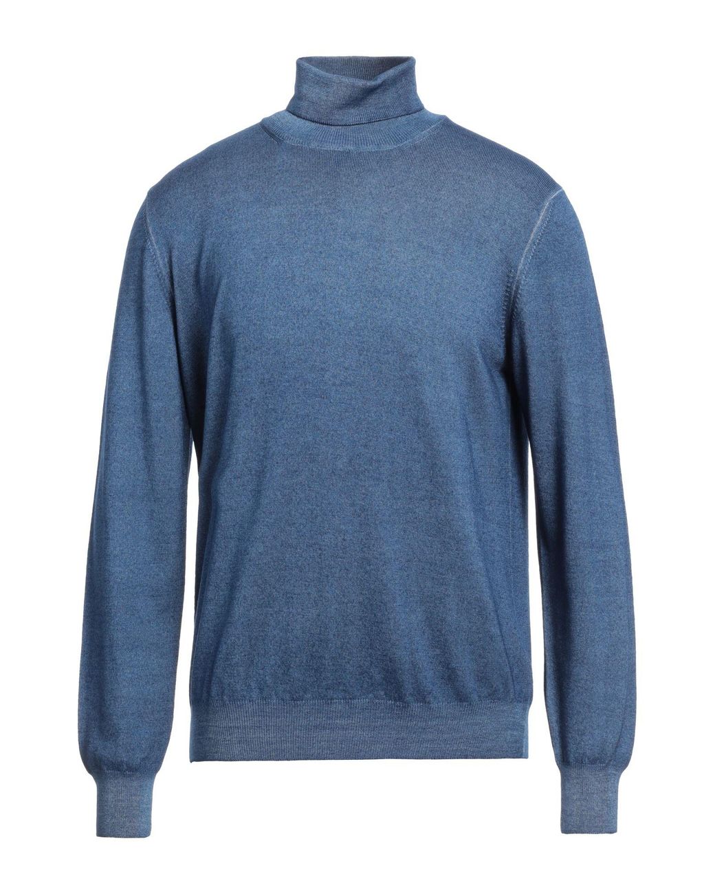 Gran Sasso Blue Turtleneck for men