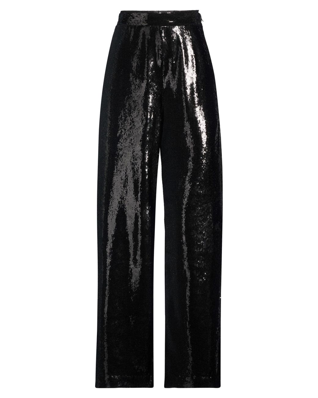 Liviana Conti Black Pants Polyester