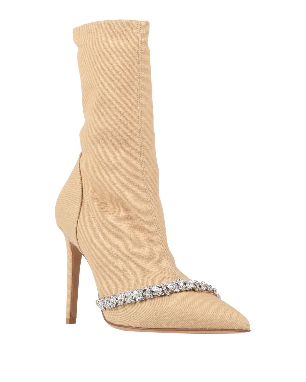 Alexandre Vauthier Natural Ankle Boots